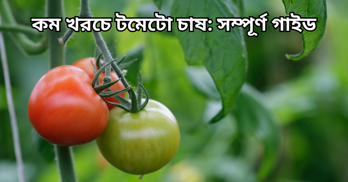 কম খরচে টমেটো চাষ: সম্পূর্ণ গাইড