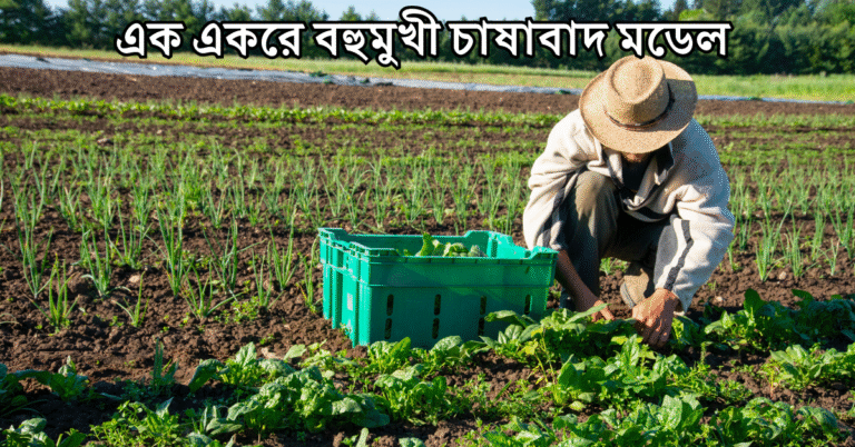 এক একরে বহুমুখী চাষাবাদ মডেল